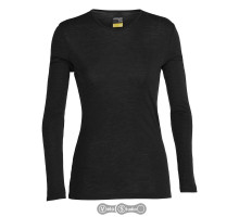 Термофутболка Icebreaker 175 Everyday LS Crewe WMN Black M