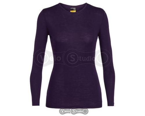 Термофутболка Icebreaker 175 Everyday LS Crewe WMN Lotus M