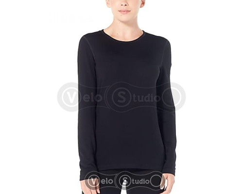 Термофутболка Icebreaker 260 Tech LS Crewe WMN Black L