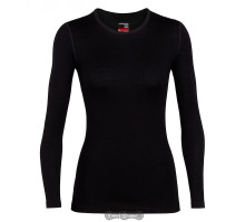 Термофутболка Icebreaker 260 Tech LS Crewe WMN Black L