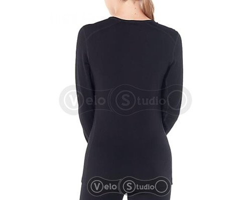 Термофутболка Icebreaker 260 Tech LS Crewe WMN Black L