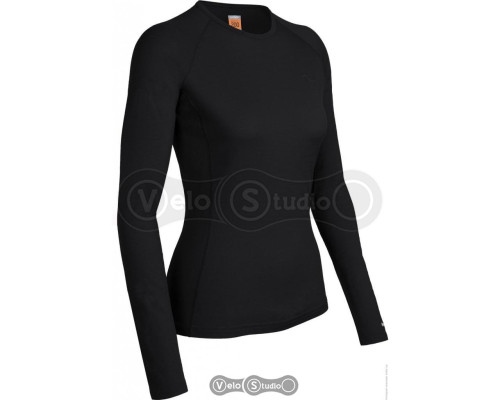 Термофутболка Icebreaker BF 200 Oasis LS Crewe WMN black L