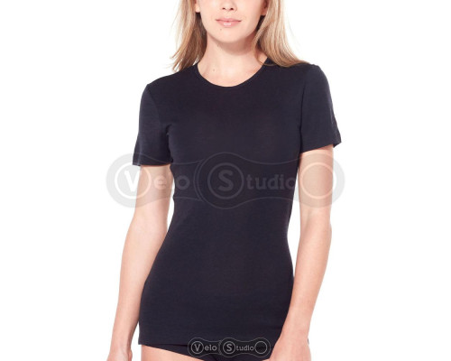 Термофутболка Icebreaker 175 Everyday SS Crewe Black S