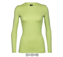 Термофутболка жіноча Icebreaker 200 Oasis LS Crewe Aloe M