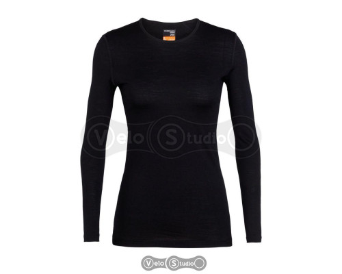 Термофутболка Icebreaker 200 Oasis LS Crewe WMN Black S