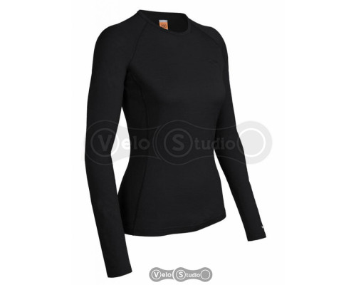 Термофутболка женская Icebreaker BF 200 Oasis Crewe WMN black M