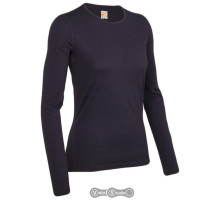 Термофутболка жіноча Icebreaker BF 200 Oasis Crewe WMN cognac L