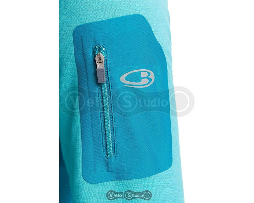 Термокофта Icebreaker Atom LS Zip WMN aquamarine/alpine/alpine S