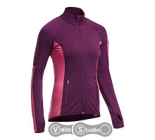 Термокофта Icebreaker Atom LS Zip WMN maroon/shocking S
