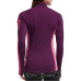 Термокофта Icebreaker Atom LS Zip WMN maroon/shocking S