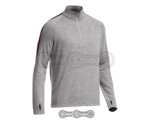 Термокофта Icebreaker Coronet LS Half Zip MEN metro hthr/rocket/black/snow L