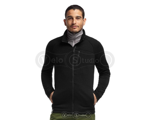 Термокофта Icebreaker Sierra LS Zip MEN black L