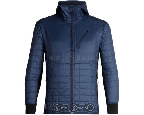 Термокуртка Icebreaker Helix LS Zip Hood MEN midnight navy M