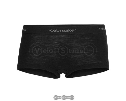 Термошорти жіночі Icebreaker 175 Everyday Boy shorts Black XS