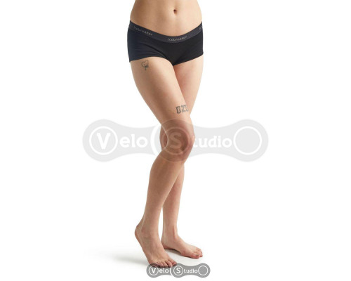 Термошорти жіночі Icebreaker 175 Everyday Boy shorts Black XS