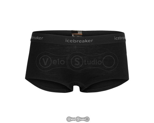Термошорти жіночі Icebreaker 175 Everyday Boy shorts Black XS