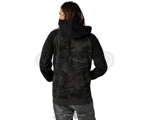 Толстовка FOX Badger Camo Zip Fleece Black Camo розмір L
