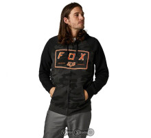 Толстовка FOX Badger Camo Zip Fleece Black Camo розмір L