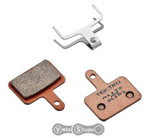 Тормозные колодки Tektro A11TS органика бронзовые