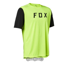 Вело джерси FOX Ranger Jersey SS Flo Yellow размер XL