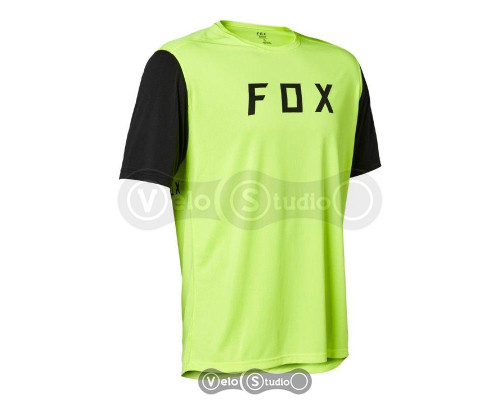 Вело джерси FOX Ranger Jersey SS Flo Yellow размер L