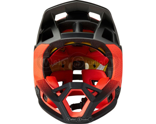 Вело шлем FOX Proframe Vapor Mips White/Red/Black размер L (58-61 см)