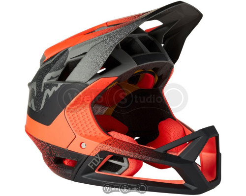 Вело шлем FOX Proframe Vapor Mips White/Red/Black размер L (58-61 см)