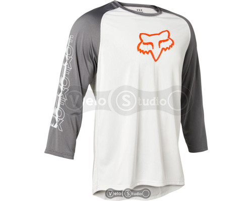 Велоджерсі FOX Ranger 3/4 Jersey Light Grey розмір L