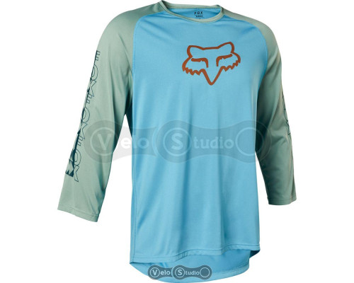 Велоджерсі FOX Ranger 3/4 Jersey Sulphur Blue розмір M