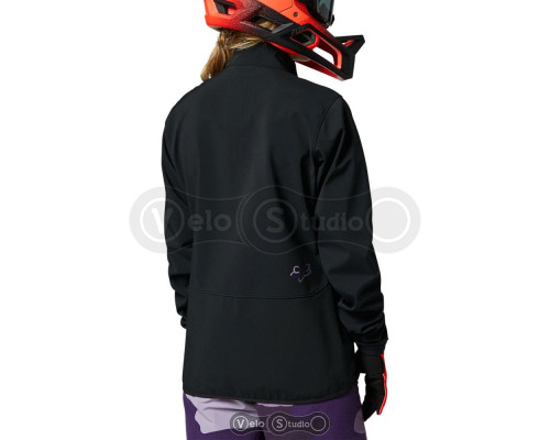 Велокуртка женская Fox Ranger Fire Black Purple размер L