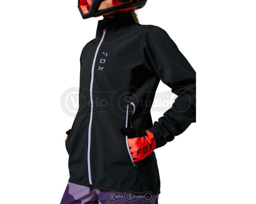 Велокуртка женская Fox Ranger Fire Black Purple размер L