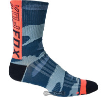 Велоноски FOX 6 Ranger Blue Camo S/M ( 38-42 размер)