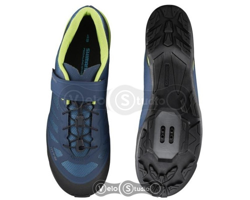 Веловзуття Shimano MT502MGN сині EU 41 (контактні педалі)