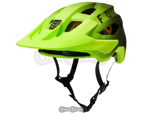 Вело шолом FOX SpeedFrame Pro Mips Black Yellow розмір L