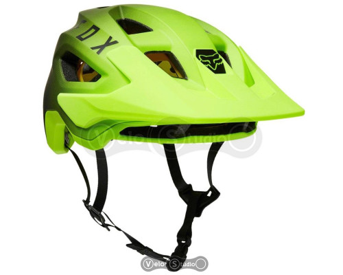 Вело шолом FOX SpeedFrame Pro Mips Black Yellow розмір L