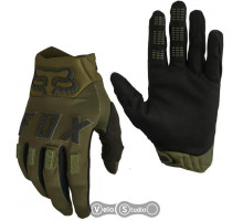 Водостійкі велоперчатки FOX Legion Water Glove Fatigue Green розмір L