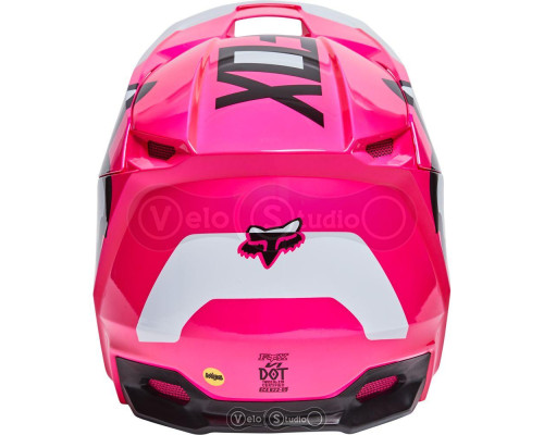 Жіночий мотошолом FOX V1 Mips Lux Pink M (57-58 см)
