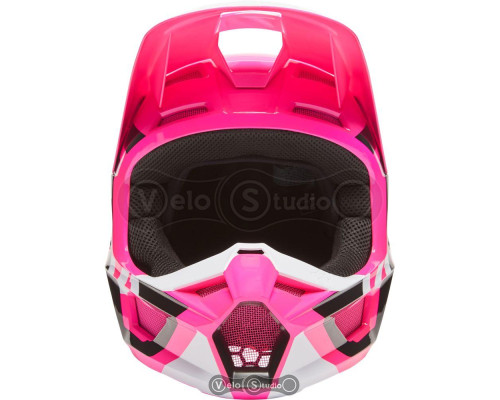 Жіночий мотошолом FOX V1 Mips Lux Pink M (57-58 см)