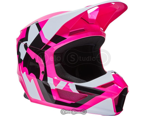 Жіночий мотошолом FOX V1 Mips Lux Pink M (57-58 см)