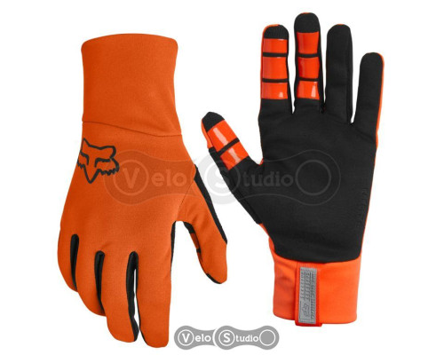 Зимние велоперчатки FOX Ranger Fire Flo Orange размер XL