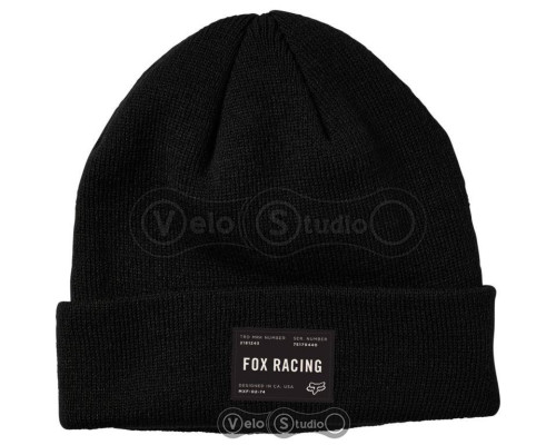 Зимняя шапка FOX Outland Beanie Black - акрил