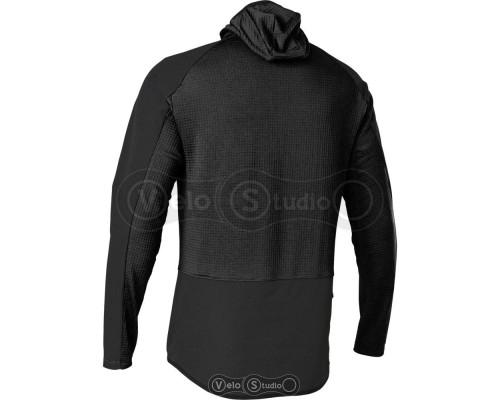 Зимняя термоджерси FOX Defend Thermo Hoodie Black размер S