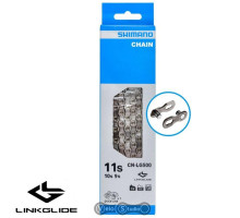Цепь Shimano CN-LG500 Linkglide 10/11 скоростей 126 звеньев