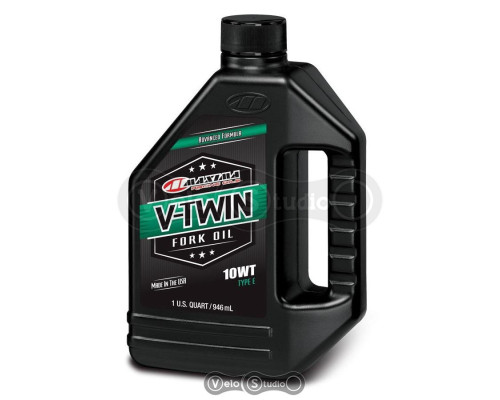 Масло Maxima 10 WT V-TWIN для вилок 1 литр