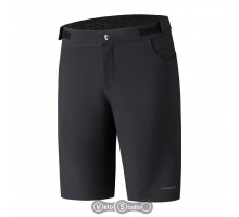 Шорты велосипедные Shimano Sayama черные женские, размер 24
