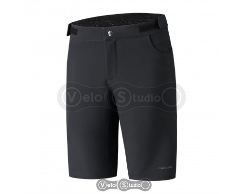Шорты велосипедные Shimano Sayama черные женские, размер 24