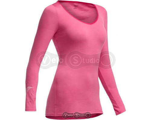 Термофутболка Icebreaker BF 150 Siren LS Sweetheart WMN shocking/garnet M
