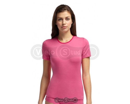 Термофутболка Icebreaker BF 150 Siren SS WMN shocking/garnet S