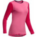 Термофутболка Icebreaker BF 200 Oasis LS Crewe WMN shocking/garnet/vino S
