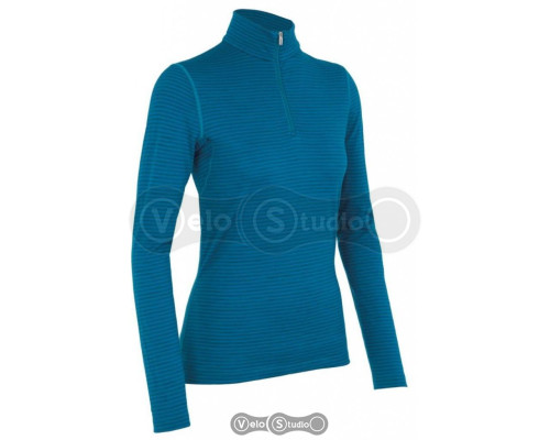 Термофутболка Icebreaker BF 200 Oasis LS Half Zip WMN Stripe cruise M